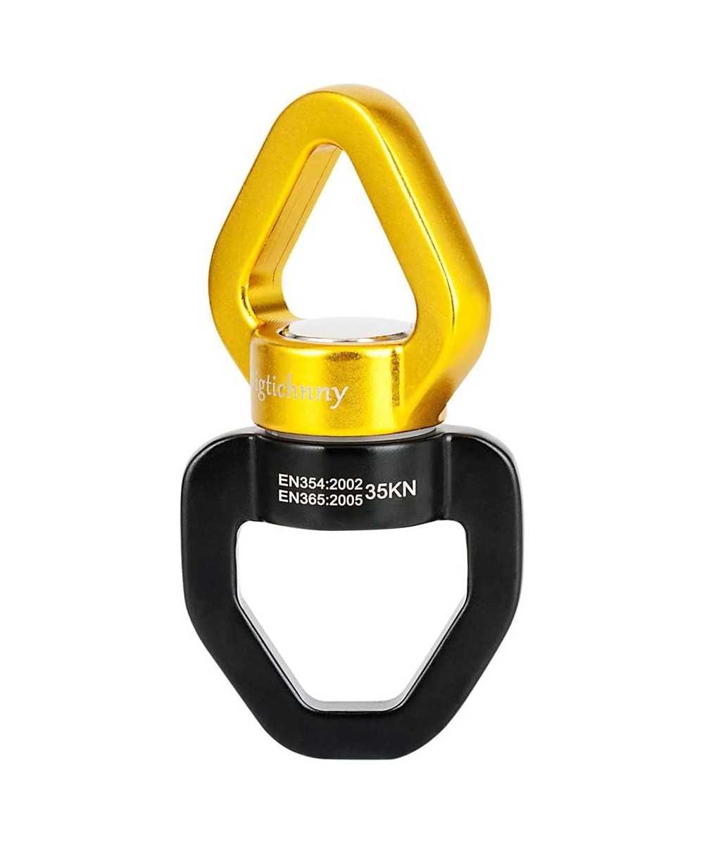 Swing Swivel 35KN Safety Rotational Device Swing Spinner for Web Tree Swing Aerial Dance Children's Swing Hanging Hammock $40...