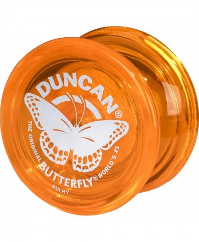 Toys Butterfly Yo-Yo Beginner Yo-Yo with String Steel Axle and Plastic Body Orange $15.76 - Yo-Yos