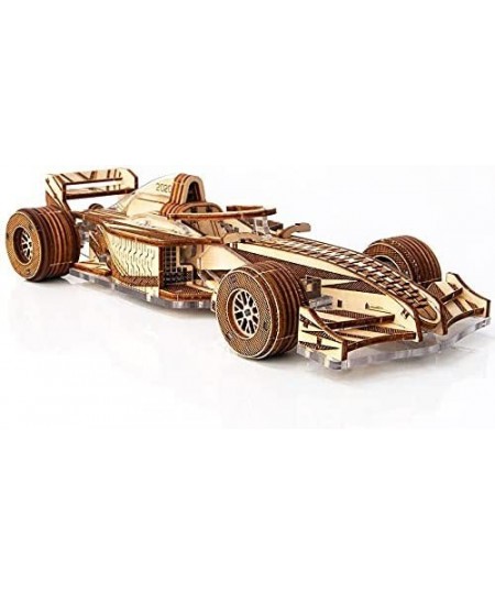 Veter Model Mechanical 3D Puzzle Wooden Plastic F1 Race CAR for self-Assembly $90.36 - 3-D Puzzles