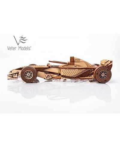 Veter Model Mechanical 3D Puzzle Wooden Plastic F1 Race CAR for self-Assembly $90.36 - 3-D Puzzles