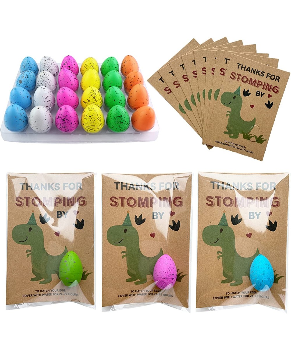 Dinosaur Party Favors - Dinosaur Birthday Party Supplies - 24 Pack Dino Egg Hatching Card Bulk - Funny Birthday Party Decorat...