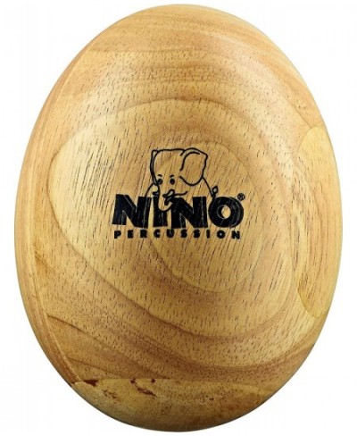 NINO Wood Egg Shaker Large Natural $29.58 - Kids' Musical Instruments