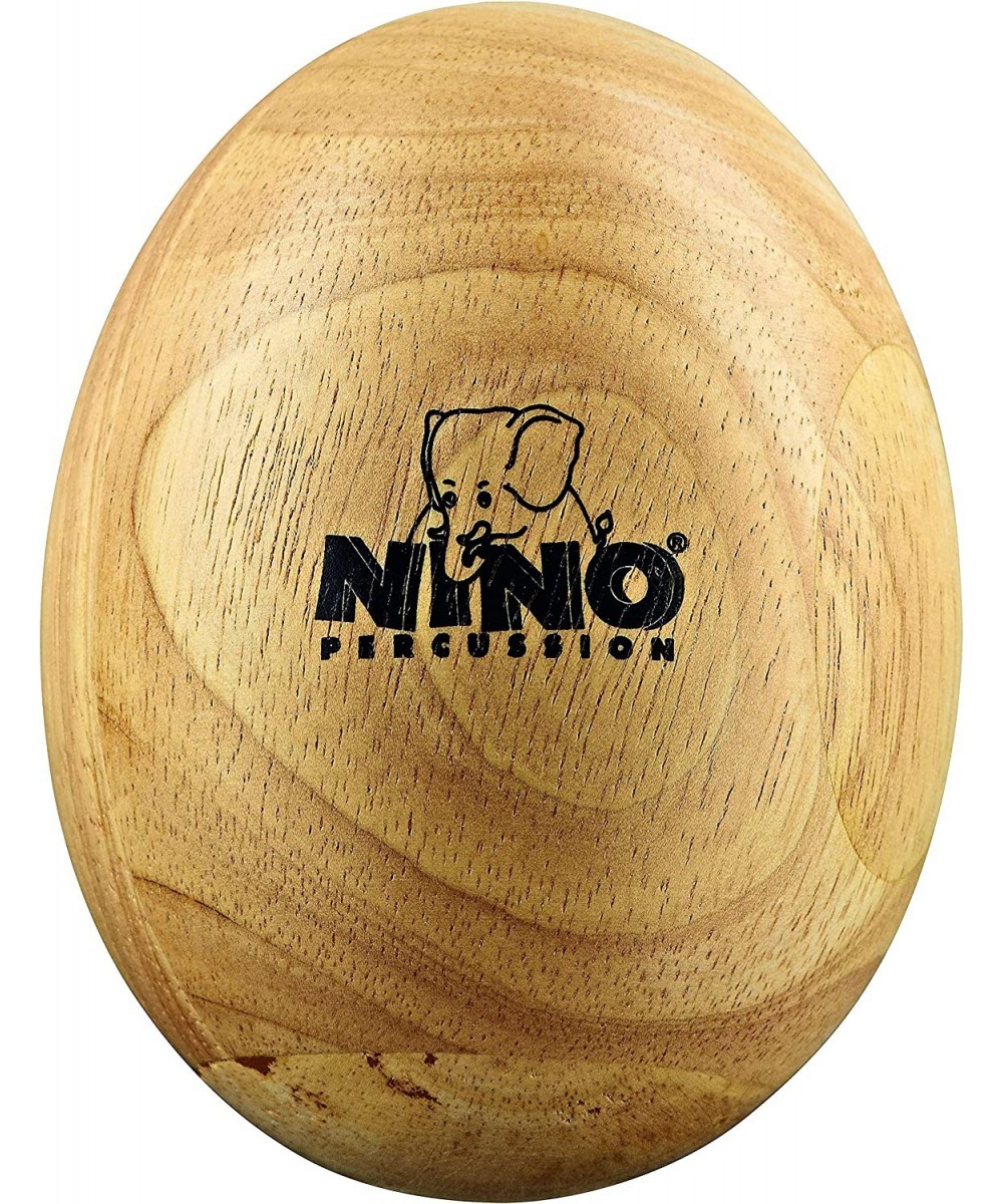 NINO Wood Egg Shaker Large Natural $29.58 - Kids' Musical Instruments