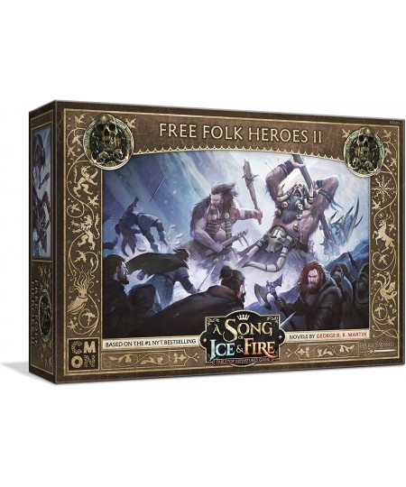 A Song of Ice and Fire Tabletop Miniatures Free Folk Heroes II Unit Box | Strategy Game for Teens and Adults | Ages 14+ | 2+ ...