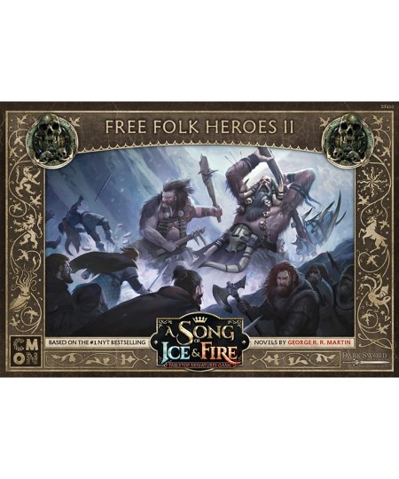 A Song of Ice and Fire Tabletop Miniatures Free Folk Heroes II Unit Box | Strategy Game for Teens and Adults | Ages 14+ | 2+ ...