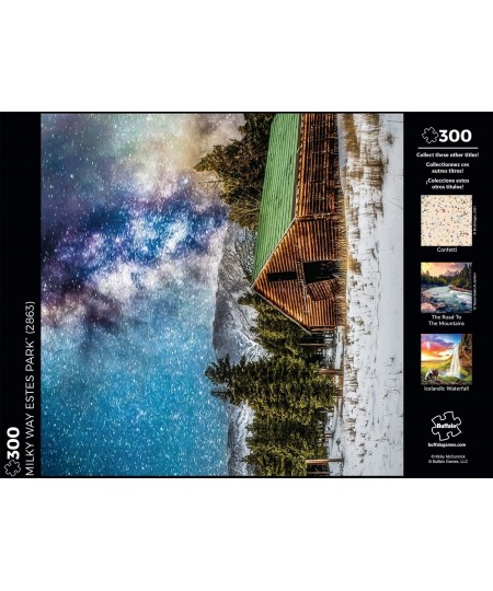 Milky Way Estes Park - 300 Large Piece Jigsaw Puzzle $18.60 - Jigsaw Puzzles