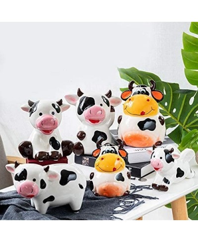 Ceramic Cow Money Bank Piggy Bank Ornament Home Decoration $38.41 - Kids' Money Banks