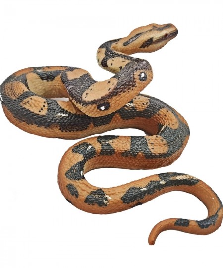 Realistic Snakes Figure Prank Toy: Snake Trick Toys for Halloween Prank Props Fake Snake Scare Birds and Squirrels-Constricto...