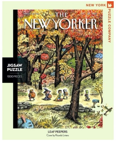 New Yorker Leaf Peepers - 1000 Piece Jigsaw Puzzle $43.75 - Jigsaw Puzzles