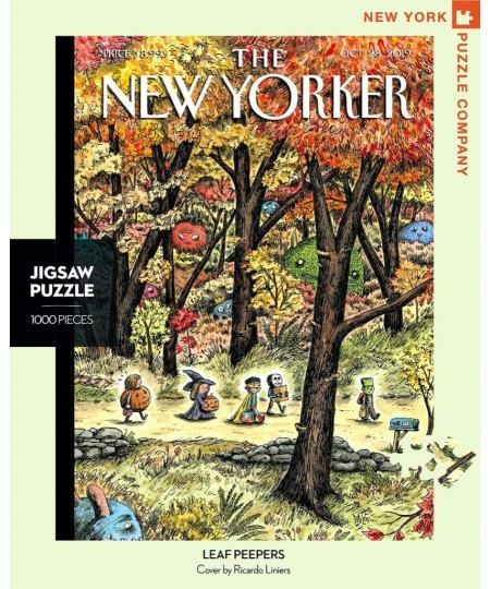 New Yorker Leaf Peepers - 1000 Piece Jigsaw Puzzle $43.75 - Jigsaw Puzzles