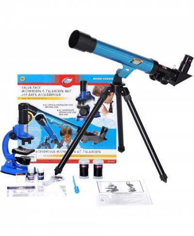 Eastcolight Deluxe Microscope and Telescope Educational Kit Set Outdoor Explorer Kit Science Educational Toys Biological Chem...