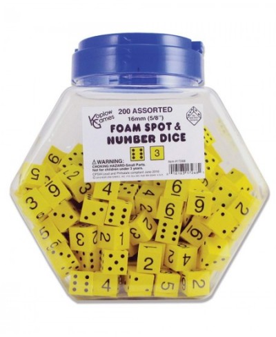 Inc. Yellow Spot & 16Mm Foam Dice Classroom Accessories $71.05 - Game Accessories