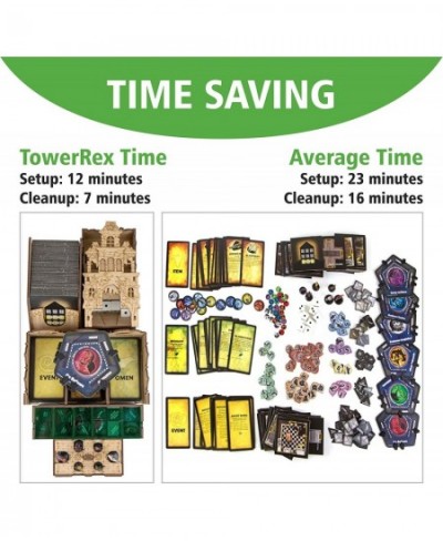 Storage Organizer for Betrayal at House on The Hill Storage Organizer Token Box Card Insert $80.11 - Game Accessories