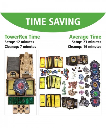 Storage Organizer for Betrayal at House on The Hill Storage Organizer Token Box Card Insert $80.11 - Game Accessories