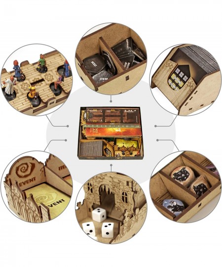 Storage Organizer for Betrayal at House on The Hill Storage Organizer Token Box Card Insert $80.11 - Game Accessories