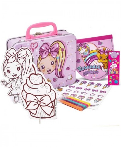 JoJo Siwa Coloring and Activity Tin Box Includes Markers Stickers Mess Free Crafts Color Kit in Tin Box for Toddlers Boys and...