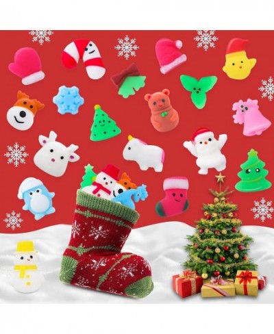 30PCS Christmas Squishies Squishy Toy Christmas Party Favors for Kids Mochi Squishy Toy Kids Mini Kawaii squishies Mochi Stre...