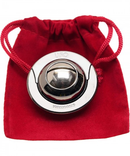 UFO Hanayama Brain Teaser Puzzle New 2019 Release Level 4 Difficulty Rating RED Velveteen Drawstring Pouch Bundled $32.67 - B...