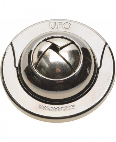 UFO Hanayama Brain Teaser Puzzle New 2019 Release Level 4 Difficulty Rating RED Velveteen Drawstring Pouch Bundled $32.67 - B...