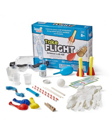 Take Flight Science Kit Toy Rocket Launcher for Kids Ages 8-12 Rocket Kit Science Kits & Toys Air Rocket Launcher Kids 18 Sci...