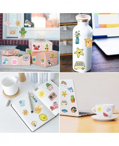 Water Bottle Stickers 200 Pcs/Pack Waterproof Cute Vinyl Aesthetic Vsco Stickers for Hydroflask Laptop Computer Skateboard Ph...