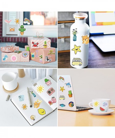 Water Bottle Stickers 200 Pcs/Pack Waterproof Cute Vinyl Aesthetic Vsco Stickers for Hydroflask Laptop Computer Skateboard Ph...