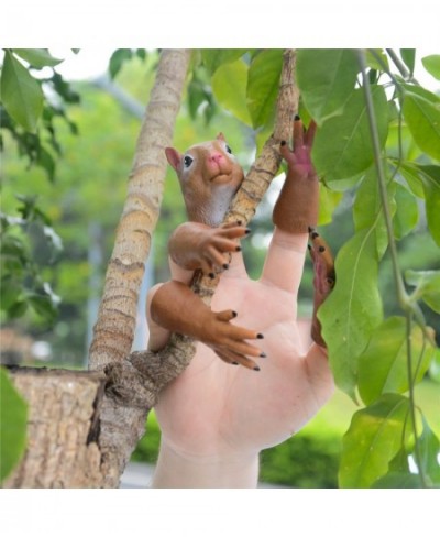 2 Sets Squirrel Finger Puppet Toy Cosplay Novelty Christmas Animal Hand Puppet Doll Mini Prop Funny Kids Gift (A) $23.77 - Fi...