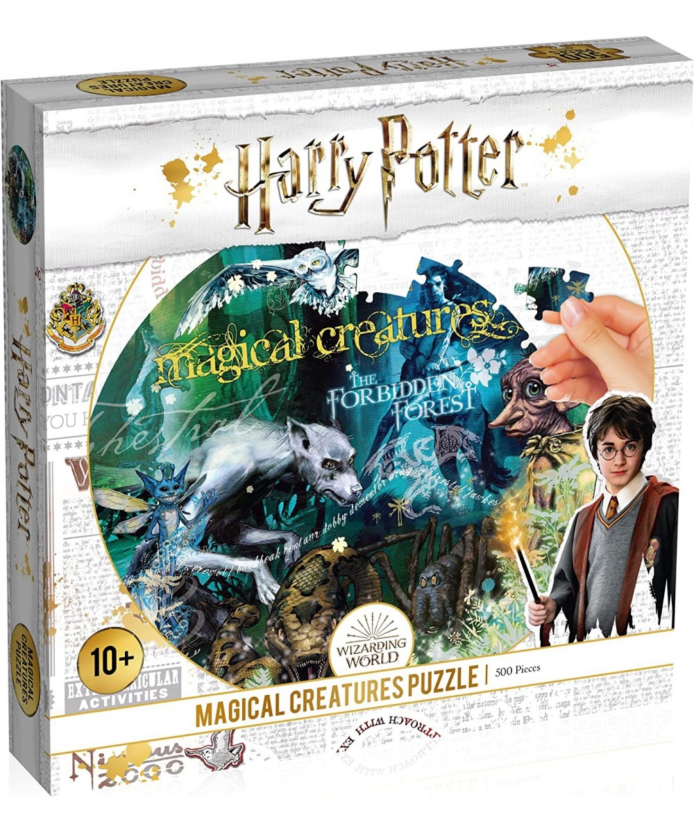 Harry Potter Magical Creatures 500 Pc Jigsaw Puzzle $27.30 - Jigsaw Puzzles