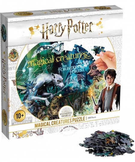 Harry Potter Magical Creatures 500 Pc Jigsaw Puzzle $27.30 - Jigsaw Puzzles