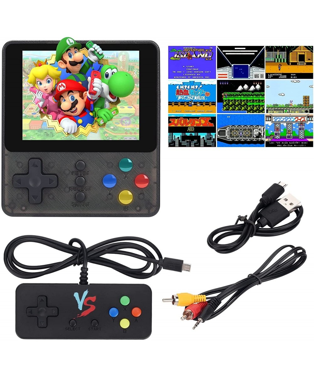 Handheld Game Console Retro Super Mini Game Player 500 Classical FC Games 3-Inch Color Screen Support for Connecting TV & Two...