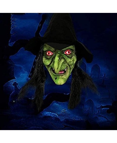 Old Woman Witch Mask Halloween Costume Creepy Scary Party Cosplay Decoration Accessory $28.27 - Kids' Dress-Up Accessories