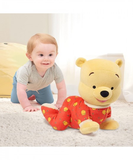 Disney Baby Musical Crawling Pals Winnie The Pooh Interactive Crawling Plush Stuffed Animal Bear $63.13 - Stuffed Animals & T...