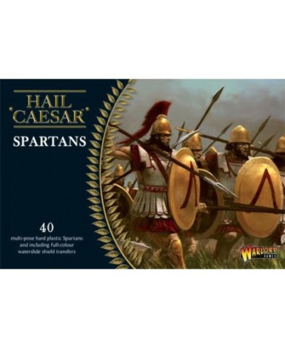 Games Hail Caesar: Spartans Military Table Top Wargaming Plastic Model Kit WGH-GR-01 Unpainted $46.21 - Miniature Novelty Toys