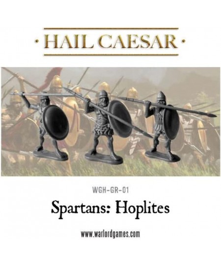 Games Hail Caesar: Spartans Military Table Top Wargaming Plastic Model Kit WGH-GR-01 Unpainted $46.21 - Miniature Novelty Toys