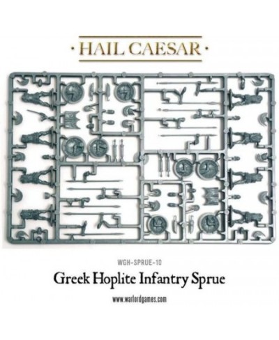 Games Hail Caesar: Spartans Military Table Top Wargaming Plastic Model Kit WGH-GR-01 Unpainted $46.21 - Miniature Novelty Toys