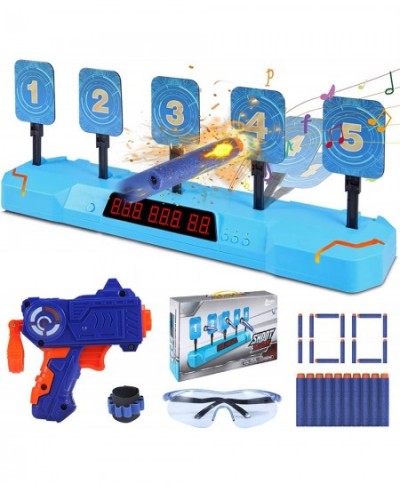 Kids Guns and Targets Set - Shooting Toys Gifts for 4 5 6 7 8 Year Old Boys Girls Indoor Outdoor Games 100Pcs Refill Foam Dar...