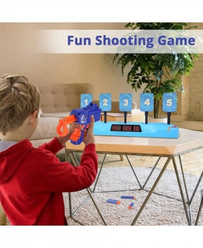 Kids Guns and Targets Set - Shooting Toys Gifts for 4 5 6 7 8 Year Old Boys Girls Indoor Outdoor Games 100Pcs Refill Foam Dar...