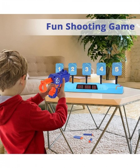 Kids Guns and Targets Set - Shooting Toys Gifts for 4 5 6 7 8 Year Old Boys Girls Indoor Outdoor Games 100Pcs Refill Foam Dar...