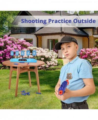 Kids Guns and Targets Set - Shooting Toys Gifts for 4 5 6 7 8 Year Old Boys Girls Indoor Outdoor Games 100Pcs Refill Foam Dar...