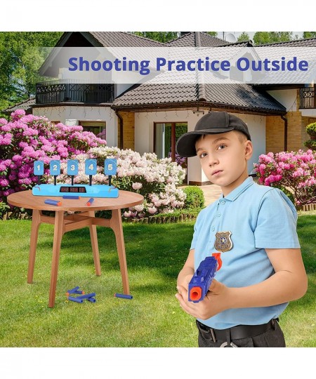 Kids Guns and Targets Set - Shooting Toys Gifts for 4 5 6 7 8 Year Old Boys Girls Indoor Outdoor Games 100Pcs Refill Foam Dar...