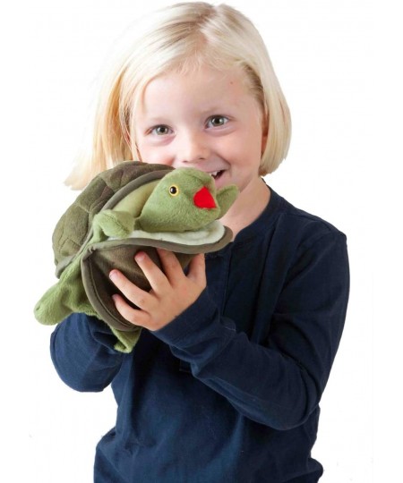 Baby Turtle Hand Puppet Green 1 EA $46.61 - Plush Puppets