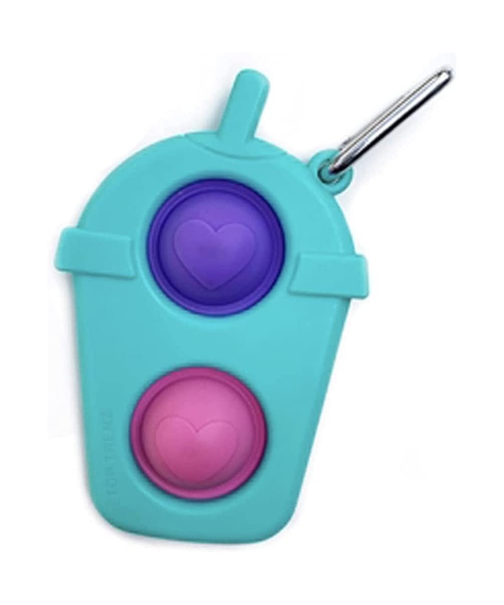 OMG Pop Fidgety Bubble Fidget Toy Stress Relief Anxiety Boredom Keychain (Frappe) (Blue) $25.34 - Fidget Toys