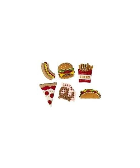 Felt Ornament KIT SANT Grilling Santa $61.58 - Craft Kits