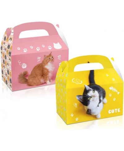 12 Pcs Cat Party Favor Gift Boxes Set for Kids Adults Cat Theme Birthday Decoration Baby Shower Party Supplies Decorations $1...