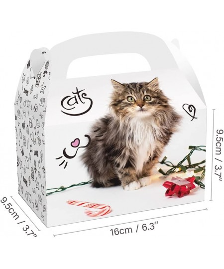 12 Pcs Cat Party Favor Gift Boxes Set for Kids Adults Cat Theme Birthday Decoration Baby Shower Party Supplies Decorations $1...