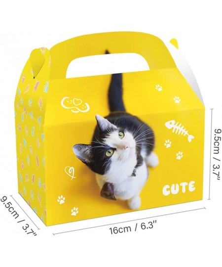 12 Pcs Cat Party Favor Gift Boxes Set for Kids Adults Cat Theme Birthday Decoration Baby Shower Party Supplies Decorations $1...