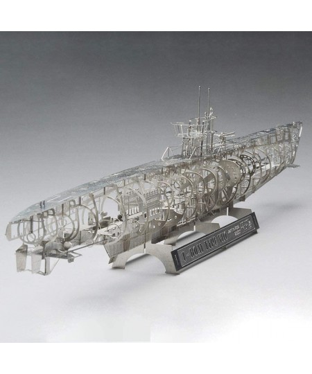 1/350 Military Submarine Model Kit DIY Assembly 3D Metal Puzzle Boat Model Kit Desk Ornament-U-Boat $91.29 - 3-D Puzzles