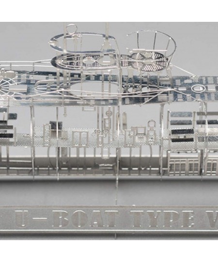 1/350 Military Submarine Model Kit DIY Assembly 3D Metal Puzzle Boat Model Kit Desk Ornament-U-Boat $91.29 - 3-D Puzzles