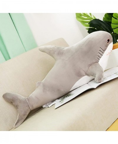 39.4 Inch XXL Giant Shark Stuffed Animal Large Shark Plush Pillows Soft Shark Plush Toys Brave Boy's and Girl's Room Decor Be...