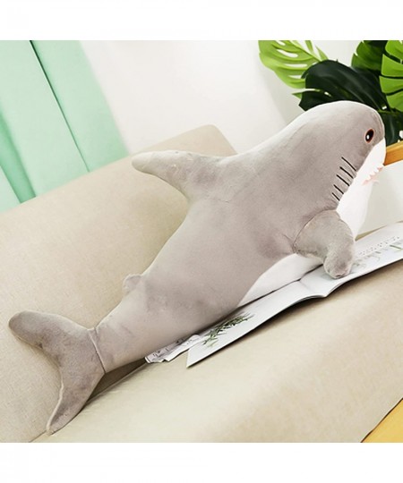 39.4 Inch XXL Giant Shark Stuffed Animal Large Shark Plush Pillows Soft Shark Plush Toys Brave Boy's and Girl's Room Decor Be...